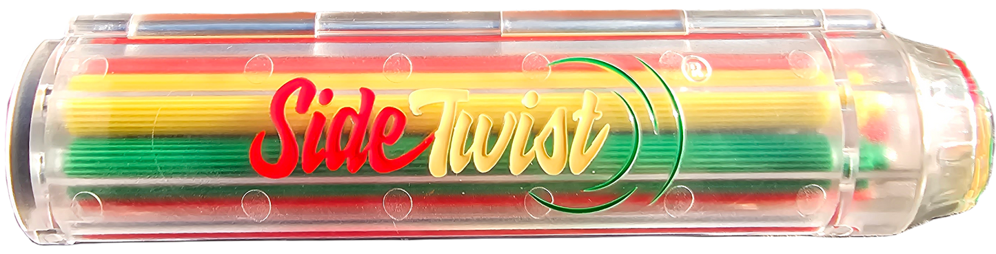 *NEW* Sidetwist King Slim Clear Rasta Edition (8mm)