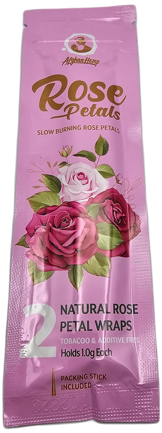 Afghan Hemp Rose Petal wraps