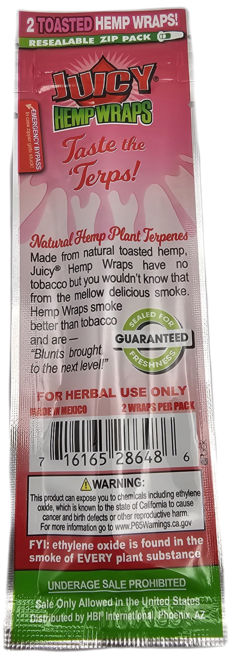 Juicy Hemp Wraps Cherry Pie